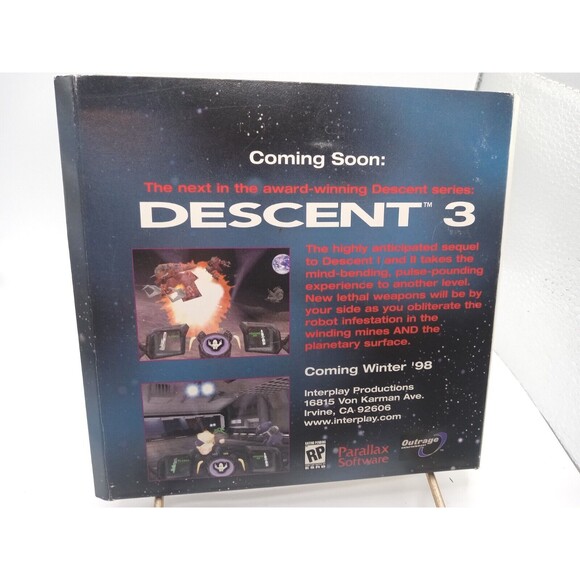 Descent: Freespace - The Great War (Fold Out Case + Discs) PC Video Game NICE!! - Picture 5 of 5